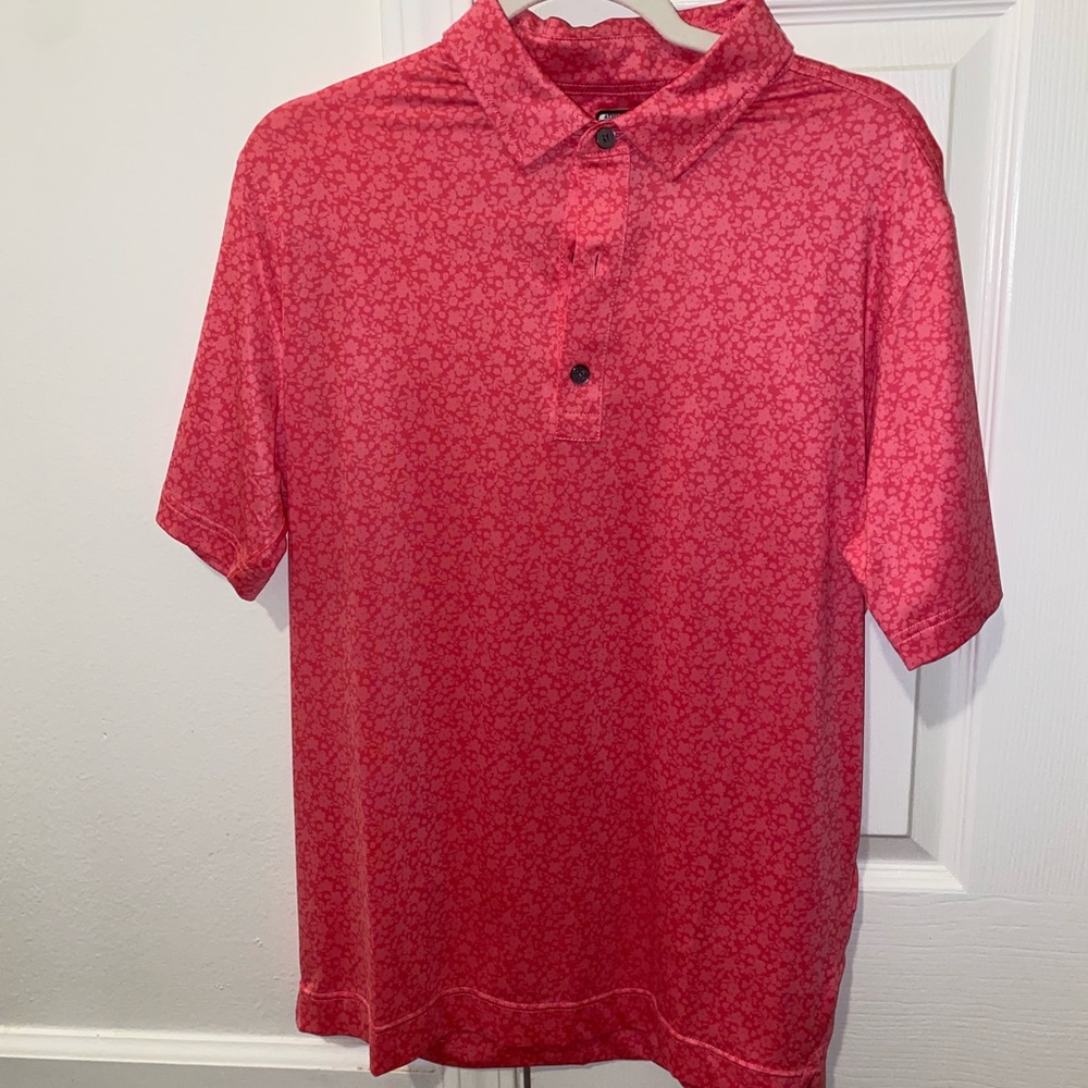 Pink Foot Joy Athletic Fit Polo - Brand New